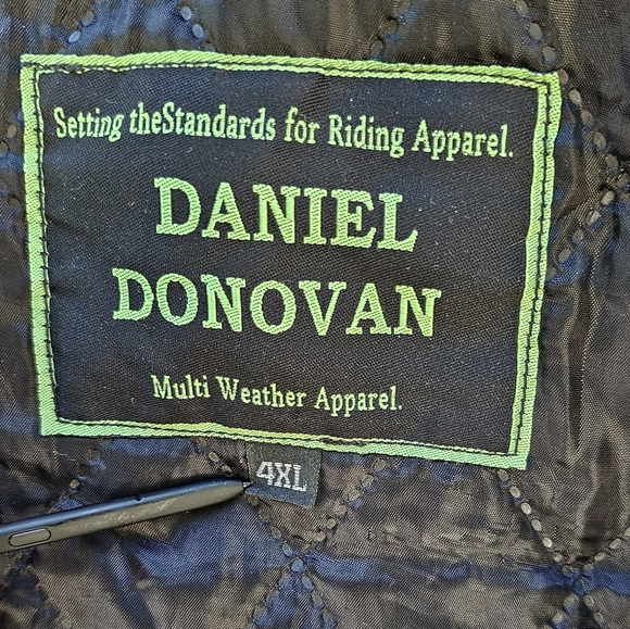 Harley Davidson Motorcycle Heritage Softail Daniel Donovan Jacket Biker Coat 4XL - Picture 16 of 16